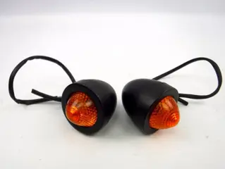 Used knipperlichtset m8 metaal zwart