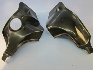 Used kuipdeelset v65 polizia zwart plast