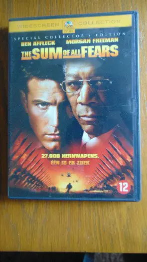 The sum of all fears dvd