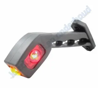 Led Breedtelamp links met rubber voet