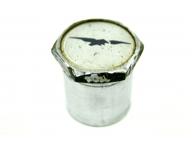 Used moer balhoofd met logo