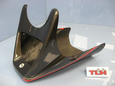 Used onderspoiler groot model 36x26cm zw