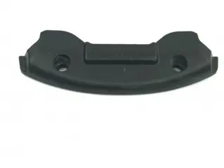 Used sierplaat zadel zwart plastic griso