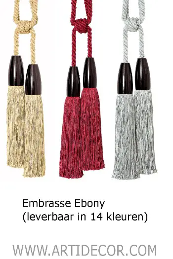 Embrasse Ebony (leverbaar in 14 kleuren)