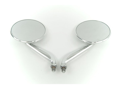 Used Spiegelset Alu Rond Journey Polishe