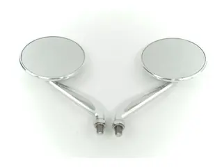 Used Spiegelset Alu Rond Journey Polishe