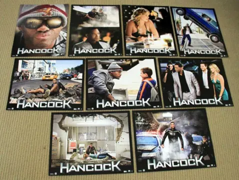 HANCOCK USA lobbycard set.