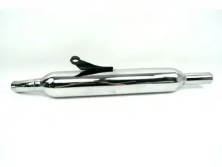 Used uitlaat T100 Carb Cat chrome links