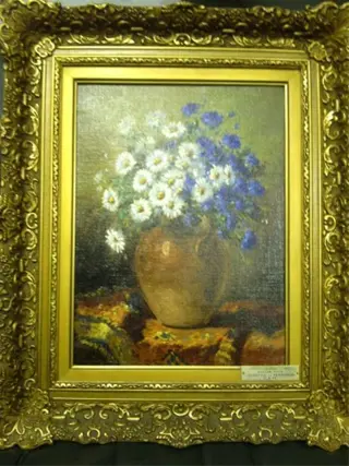 Aangeboden 2 schilderijen