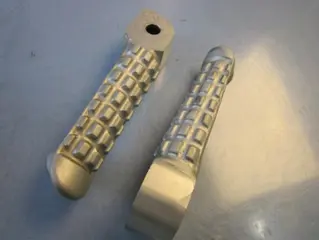 Used voetsteunset duo v10 enz. alu