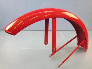 Used voorspatbord dingo en chiu rood