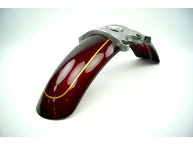 Used voorspatbord nevada 750 rood goud