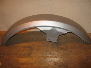 Used voorspatbord v65 grijs           /b