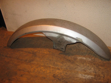 Used voorspatbord v65 grijs           /c