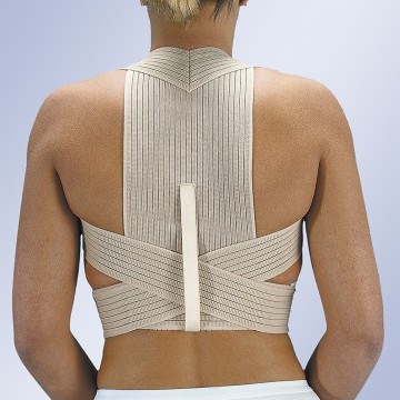 Ventilerende rechthouder schouderbrace