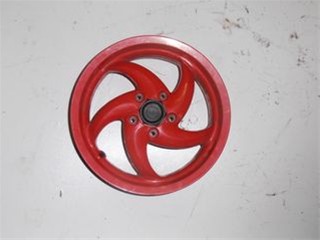 Achtervelg gilera runner 50 schijf ot rood 2eh