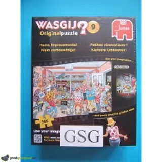 Wasgij 9 (klein verbouwinkje) 500 st nr. 81338-01