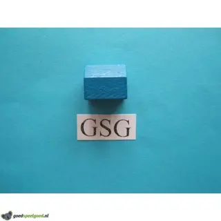 Dorp blauw (hout) nr. 60271