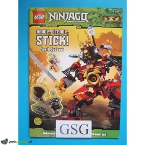 Lego Ninjago spelletjesboek nr. 12026-01