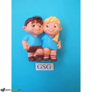 Hans &amp; Grietje speelfiguur blauw nr. 61022-02