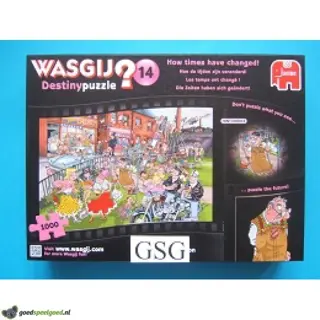 Wasgij destiny 14 (hoe de tijden zijn veranderd!) 1000 st