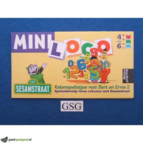 Rekenspelletjes met Bert en Ernie 2 nr. 25017-01