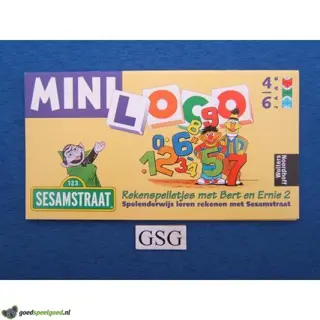 Rekenspelletjes met Bert en Ernie 2 nr. 25017-01