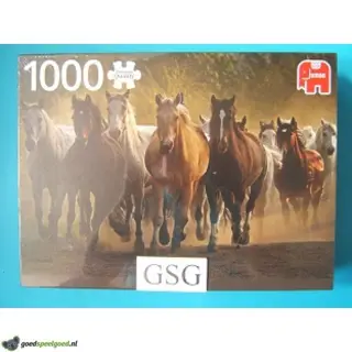 Een groep paarden 1000 st nr. 18541-01