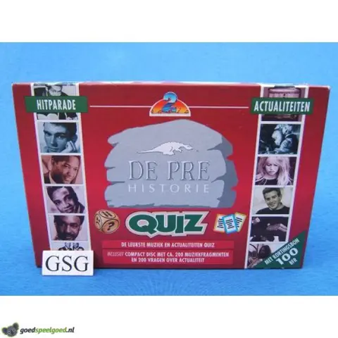 De pre historie quiz nr. 850021 C-01