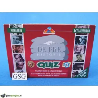 De pre historie quiz nr. 850021 C-01