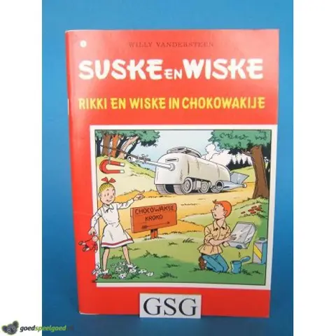 Rikki en Wiske in chocowakije nr. 3197-01