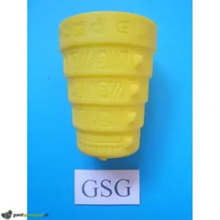 Dobbelbeker Perudo geel nr. 60880-02