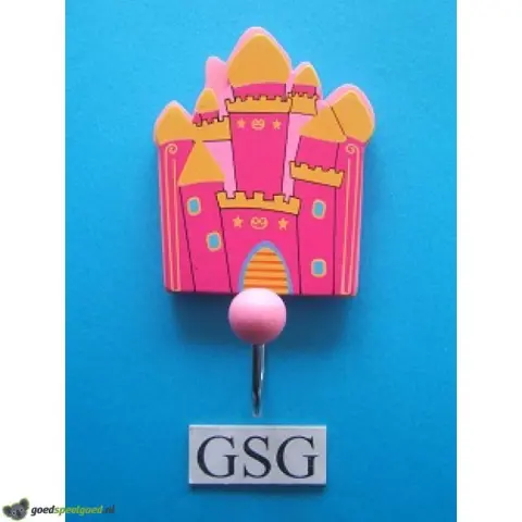 Kapstokje prinsessenkasteel nr. 9207-01