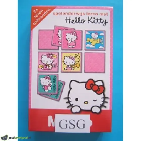 Spelenderwijs leren met Hello Kitty memo nr. 29386-00