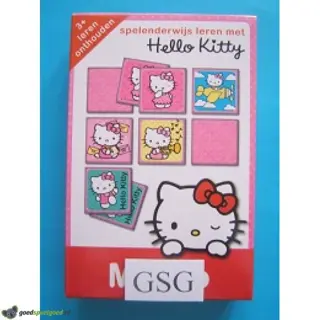 Spelenderwijs leren met Hello Kitty memo nr. 29386-00