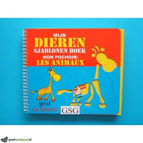 Mijn dieren sjablonenboek nr. 3728-02