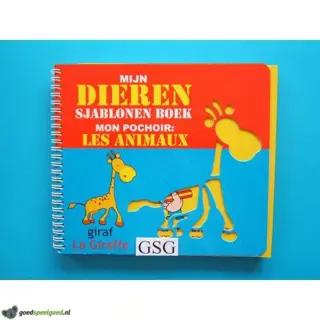 Mijn dieren sjablonenboek nr. 3728-02