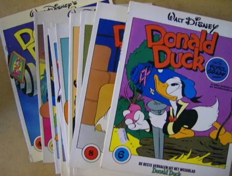 Donald duck als adv4485