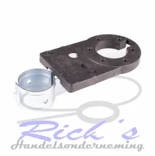 Stekkerdoos houder voor aan trekhaak