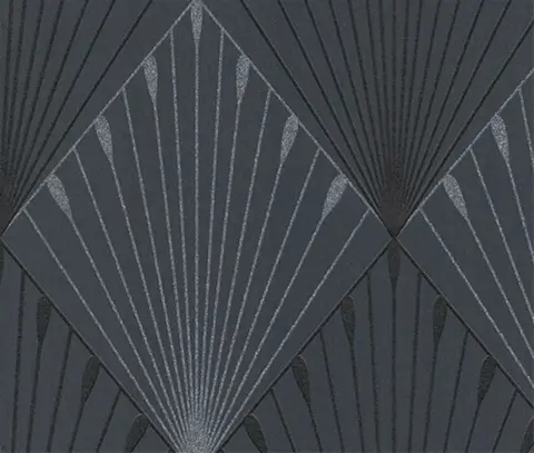 Retro ziwart trendy behang 62