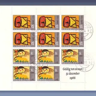 Kinderzegels (blok) (1965)