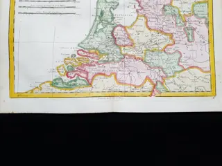 Nederland, Holland, The Netherlands, Amsterdam, Rotterdam; Desmarest & Bonne - Carte de la Hollande, prise en general, contenant les Sept Provinces Unies des Pays Bas - 1781-1800