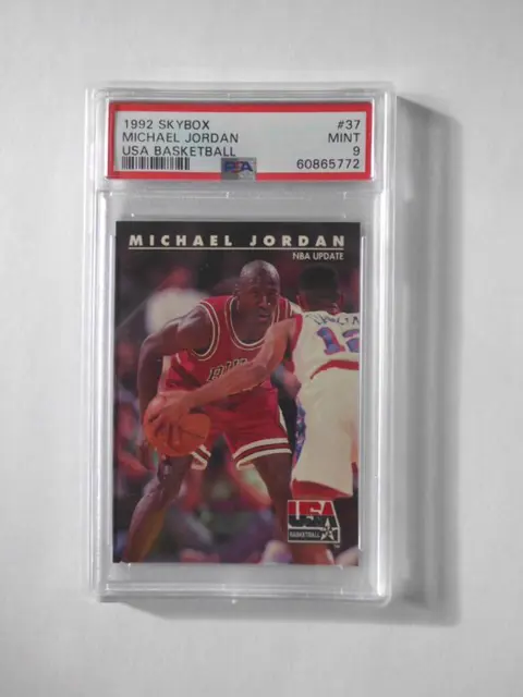 1992 Skybox - #41 Michael Jordan - USA Basketball - PSA 9