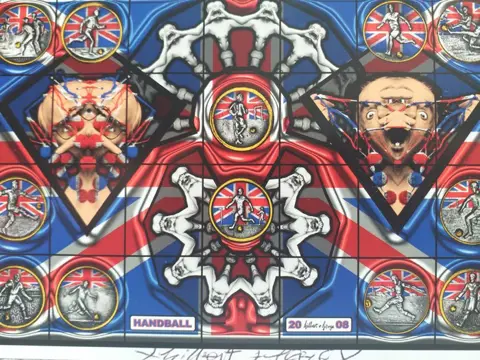 Gilbert & George,handgesigneerd - Enkele Ansichtkaart - 2008