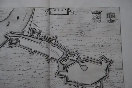 Nederland, Goes; J. Blaeu - Goesa - 1621-1650