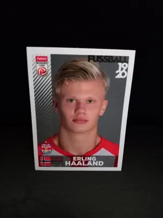 2019/20 Panini Fussball Bundesliga - Erling Haaland #32 - Rookie Sticker - 1st print run