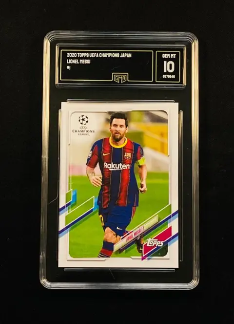 2020/21 TOPPS UEFA Japan - Lionel Messi- #1 - GMA 10