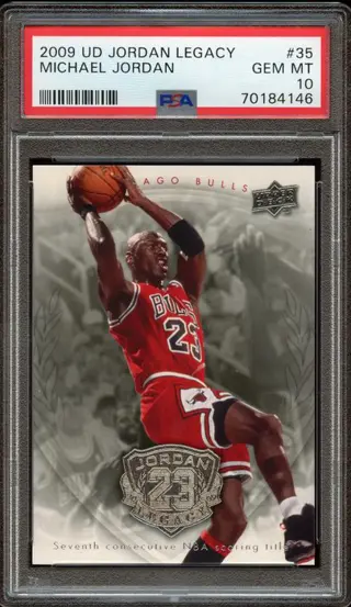 2009 Upper Deck Jordan Legacy - Michael Jordan #35 - PSA 10