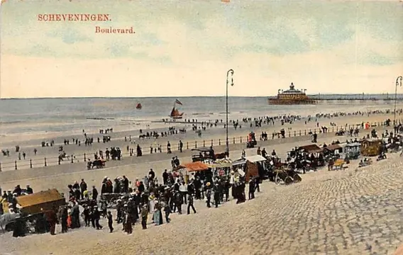 Nederland - Scheveningen (mooi kavel met veel oude kaarten) - Ansichtkaarten (135) - 1910