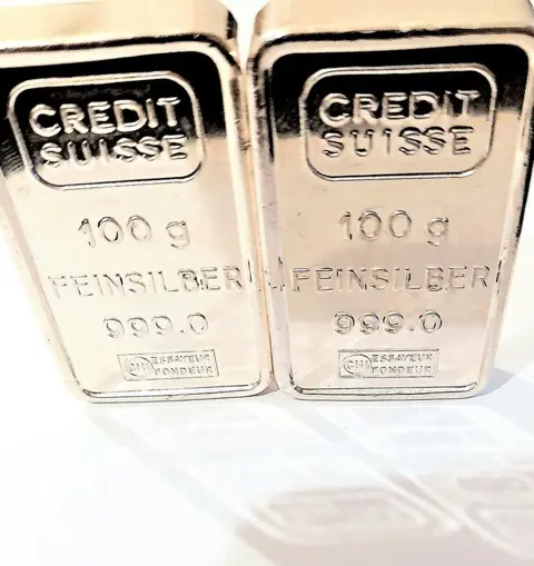 200 gram - Zilver .999 - CREDIT SUISSE